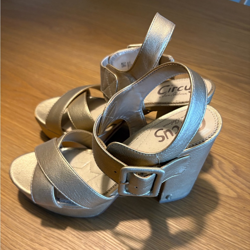 Sam Edelman Circus Platform Sandals size 7.5